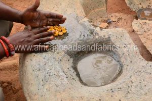 Washing the beads