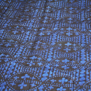 African-Batik-Fabric-Cotton-Blue