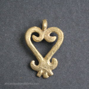 African-Brass-Ashanti-Ghana-Pendant-Adinkra-Large-Sankofa African-Brass-Ashanti-Ghana-Pendant-Adinkra-Large-Sankofa