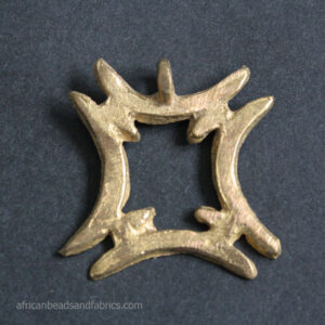 African-Brass-Pendant-Adinkra-Fihankra-symbol-Safety African-Brass-Pendant-Adinkra-Fihankra-symbol-Safety