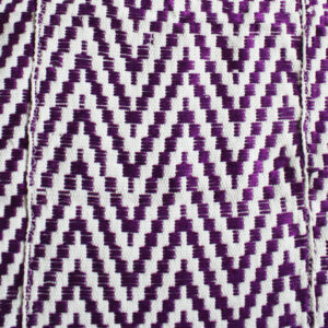 African-Ethnic-Kente-Cloth-Purple-and-White-Single-Close-Up-2