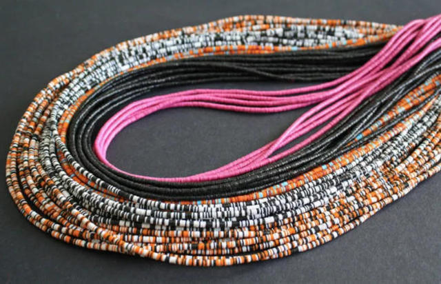 African Vinyl Beads