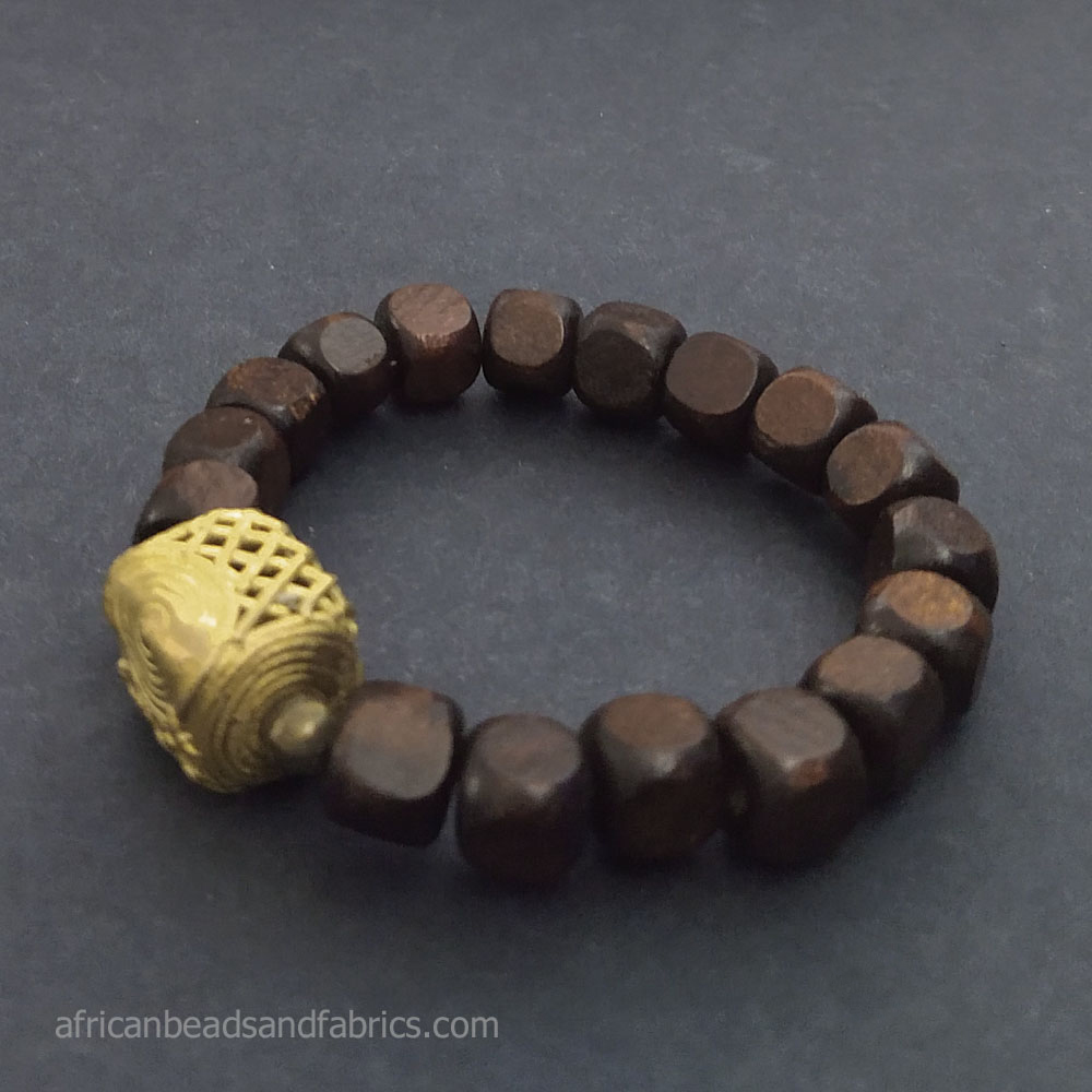 Woodem-bracelet-with-brass-focal-bead-2