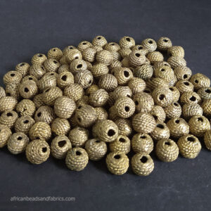 African-Brass-Beads-12mm-round-rope-design African-Brass-Beads-12mm-round-rope-design
