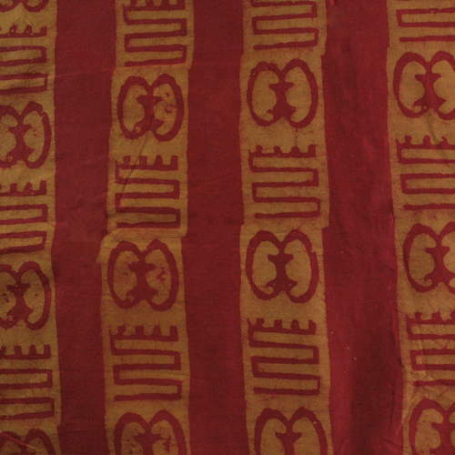 African-Fabric-Adinkra-Red-Mustard-Close-Up