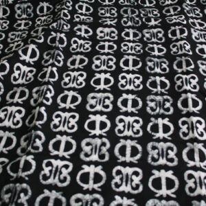 African-Fabric-Ghana-Cotton-Batik-Adinkra-black-and-white-Hye-Wo-Nhye-Wawa-Aba