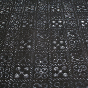 african-fabric-ghana-cotton-print-Adinkra-Black