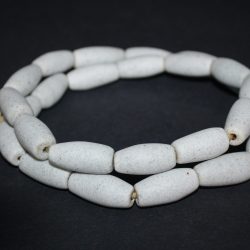 Large African Beads, Recycled Glass Barrels/Bi-cones, Handmade ethnic Craft
