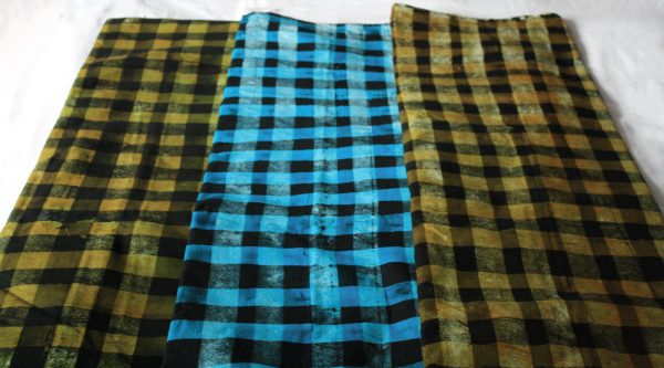 African-Batik-Fabric-Ghana-Cotton-cloth-abstract-check