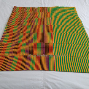 Kente-Cloth-Woven-Cotton-Multicoloured-Stripes-3