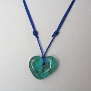Silk-Cord-Necklace-with-Heart-Recycled-Glass-Pendant-close-up