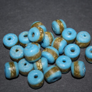 African-Beads-Ghana-Krobo-Recycled-Glass-12-mm-Blue-Gold