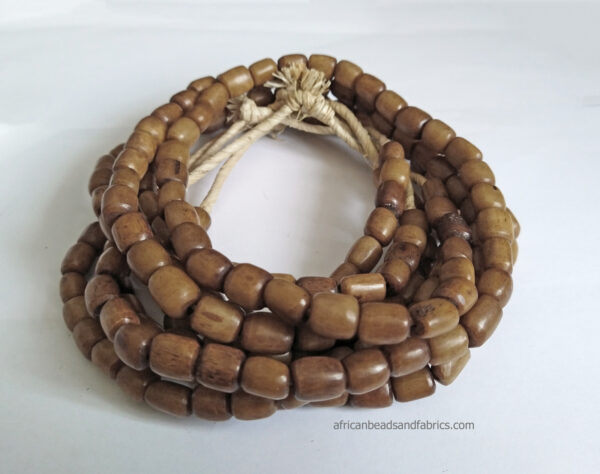African-Bone-Beads-Kenyan-Golden-Light-brown