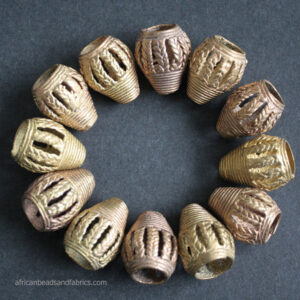 African-Brass-Cone-Beads-rounded-Edge African-Brass-Cone-Beads-rounded-Edge