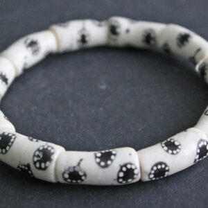 African-tube-beads-Ghana-Krobo-Recycled-Beads-White-black