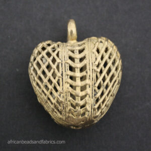 African–Heart-Brass-Pendant