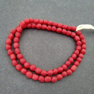 African-beads-Ghana-Krobo-Recycled-Glass-7-to-8-mm-red