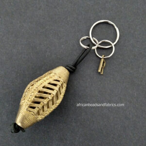 Brass-Key-Charm-with-Personalised-Intial-All-over-mesh-oval-bead-2
