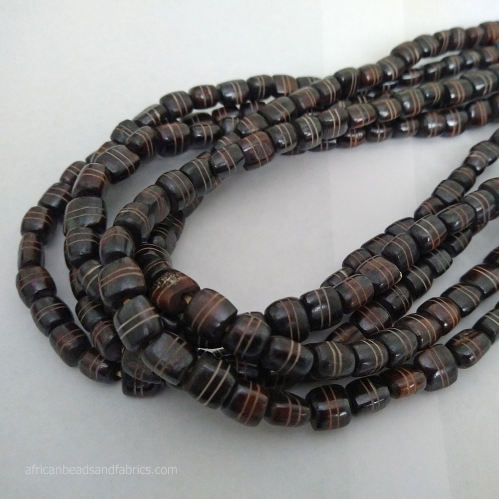 Dark-Brown-African-Bone-Beads