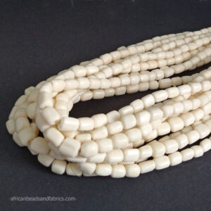 Small-White-African-Bone-Beads