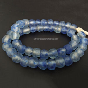 African-Beads-Ghana-Krobo-Recycled-Glass-14-15mm-mottled-blue-2 African-Beads-Ghana-Krobo-Recycled-Glass-14-15mm-mottled-blue-2