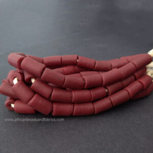 African-Beads-Krobo-Ghana-Recycled-Glass-17-mm-dark-red African-Beads-Krobo-Ghana-Recycled-Glass-17-mm-dark-red