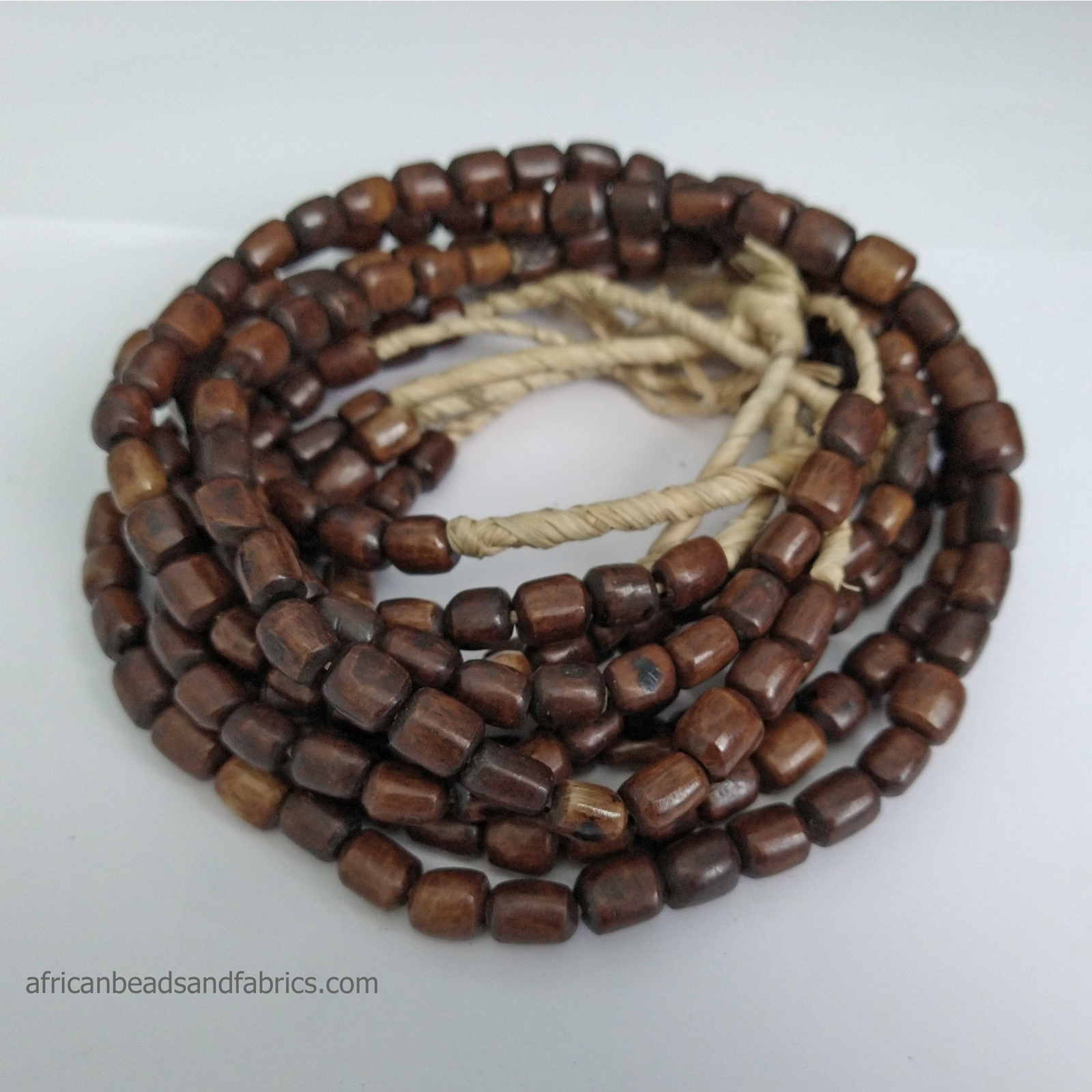 African-Bone-Beads-Kenyan-Dark-Brown