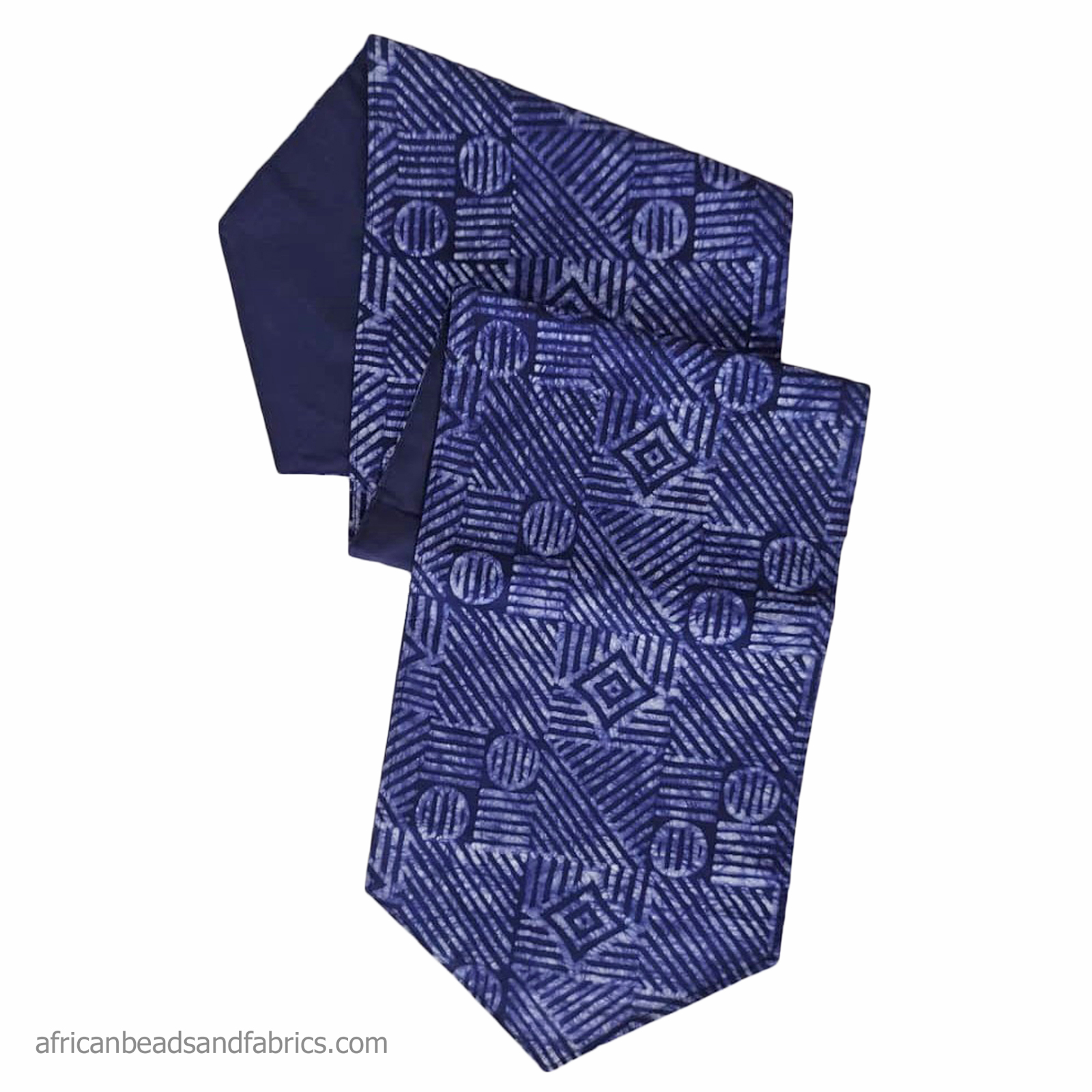 Table-Runner-Abstract-Print-Navy-Blue-2