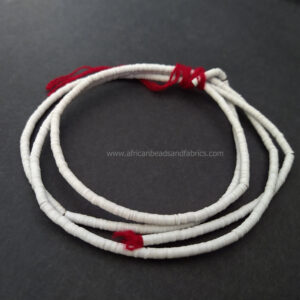 African-Beads-Heishi-Discs-Vinyl-Brilliant-White-3-mm African-Beads-Heishi-Discs-Vinyl-Brilliant-White-3-mm