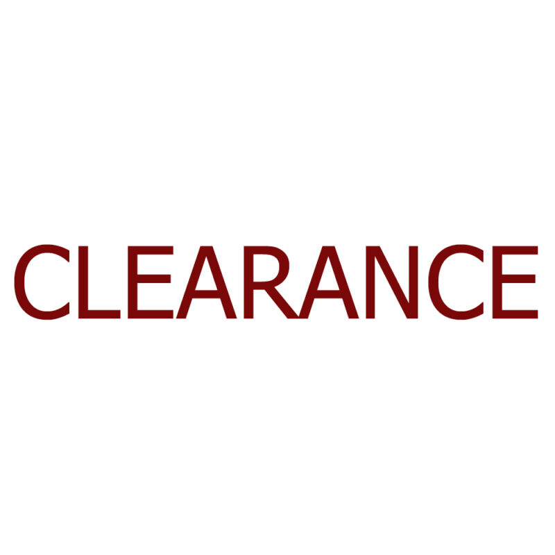 CLEARANCE