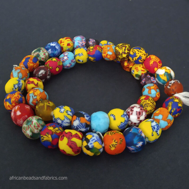African Glass Beads African Beads & Fabrics