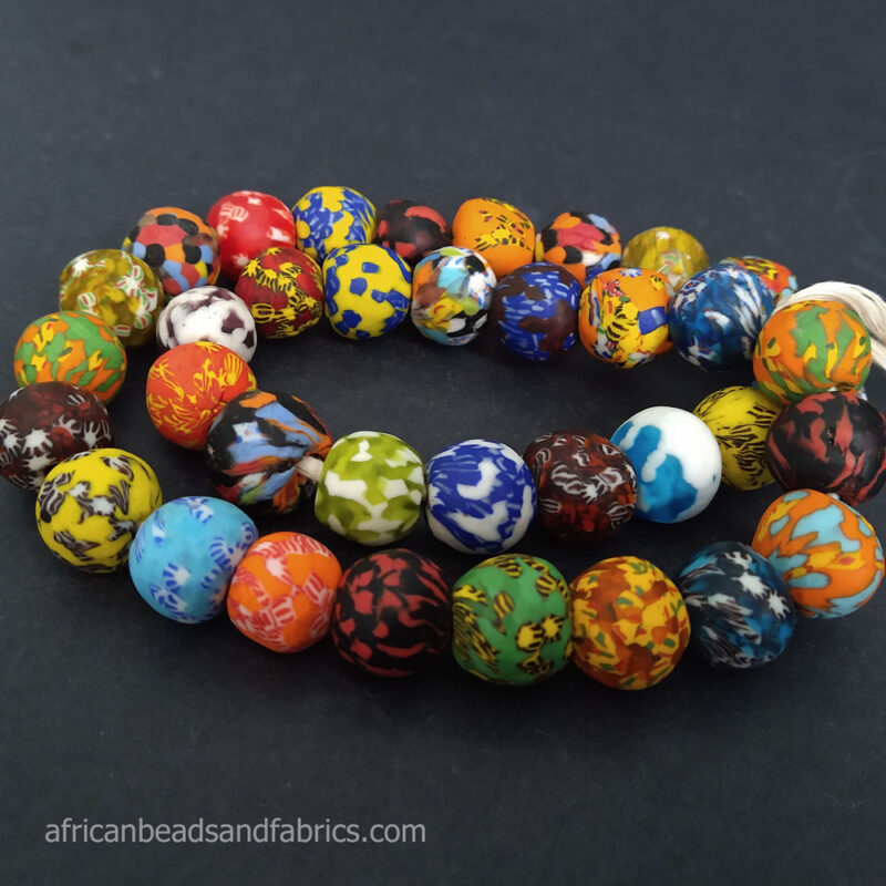African Glass Beads African Beads & Fabrics