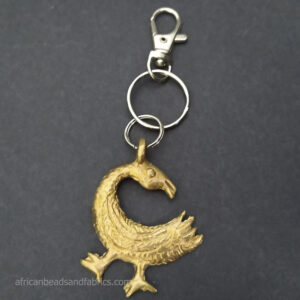 Adinkra-Brass-Bag-Charm-Sankofa-Bird-Symbol