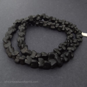 African-Beads-Ghana-Krobo-Recycled-Glass-Red-Grape-Triangle-7-to-8mm-black African-Beads-Ghana-Krobo-Recycled-Glass-Red-Grape-Triangle-7-to-8mm-black