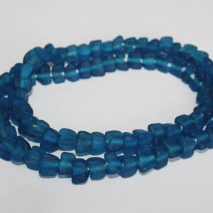 African-Beads-Ghana-Krobo-Recycled-Glass-Red-Grape-Triangle-7-to-8mm-deep-turquoise- African-Beads-Ghana-Krobo-Recycled-Glass-Red-Grape-Triangle-7-to-8mm-deep-turquoise-