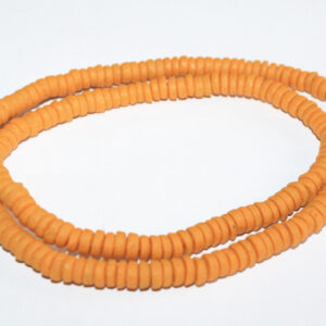 African-Disc-Beads,-Ghana-Krob-Recycled-Glass,7-mm-Spacers-mustard African-Disc-Beads,-Ghana-Krob-Recycled-Glass,7-mm-Spacers-mustard