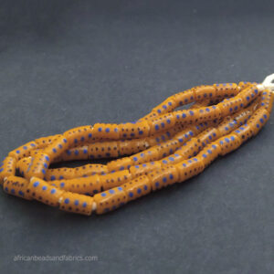 Orange-tube-small-African-glass-beads Orange-tube-small-African-glass-beads