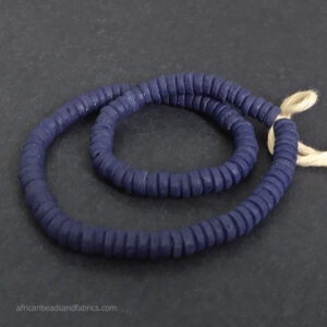 African-Beads-Krobo-Ghana-Recycled-Glass-Disc-Spacers-7mm-cobalt-blue African-Beads-Krobo-Ghana-Recycled-Glass-Disc-Spacers-7mm-cobalt-blue