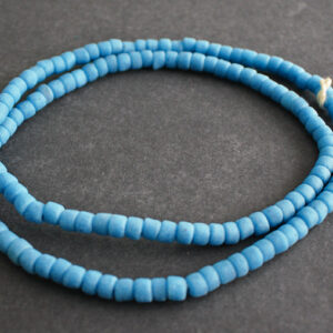 African-Beads-Spacers-Ghana-Krobo-Recycled-Glass-4-to-5mm-blue