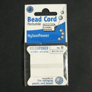 Nylon-Bead-Cord-White