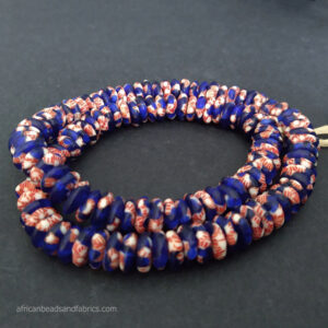 Afican-Disc-Beads-Ghana-Refashioned-Glass-Discs-10-to-11mm-cobalt-blue-and-red Afican-Disc-Beads-Ghana-Refashioned-Glass-Discs-10-to-11mm-cobalt-blue-and-red