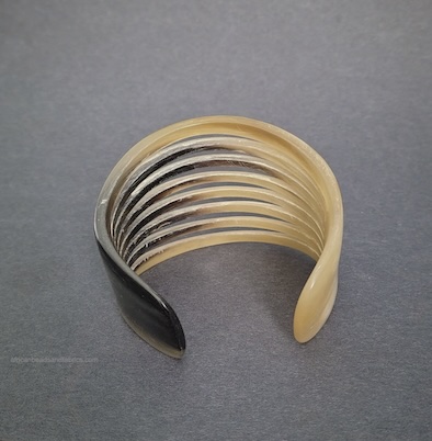 Horn Cuff Bangle 1 view 2